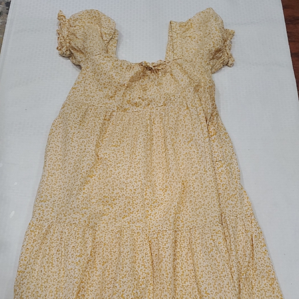 Madewell Floral Garden Cottagecore Midi   Dress Size S - Picture 13 of 17